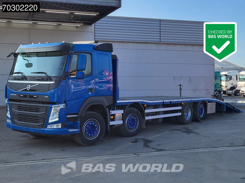 Volvo FM 500 FM 8X2 Machine transporter Winch Lift-Axle Automatic Euro 6 - Autotransporter LKW: das Bild 1 Volvo FM 500 FM 8X2 Machine transporter Winch Lift-Axle Automatic Euro 6 - Autotransporter LKW: das Bild 1
