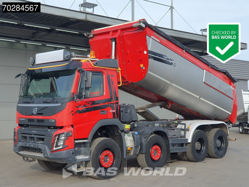 Volvo FMX 450 8X4 17m3 Meiller tipper Steelsuspension Automatic Retarder Big-Axle Euro 6 - Kipper: das Bild 1 Volvo FMX 450 8X4 17m3 Meiller tipper Steelsuspension Automatic Retarder Big-Axle Euro 6 - Kipper: das Bild 1
