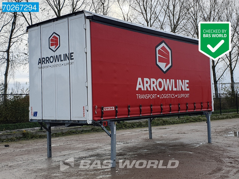 Wecon WPR 715 SG 6X2 Durchladesysteem 20FT / BDF / Wecon - Planenaufbau: das Bild 1 Wecon WPR 715 SG 6X2 Durchladesysteem 20FT / BDF / Wecon - Planenaufbau: das Bild 1
