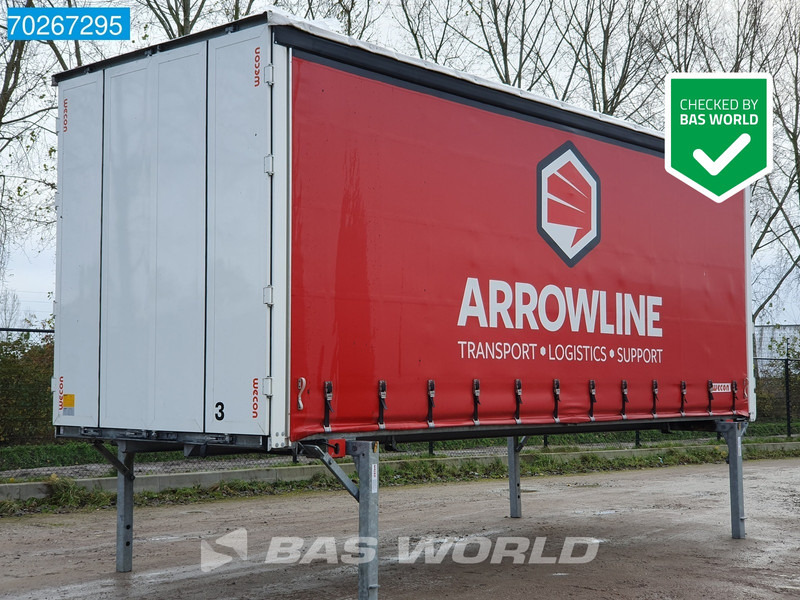 Wecon WPR 715 SG 8X2 Durchladesysteem 20FT / BDF / Wecon - Planenaufbau: das Bild 1 Wecon WPR 715 SG 8X2 Durchladesysteem 20FT / BDF / Wecon - Planenaufbau: das Bild 1