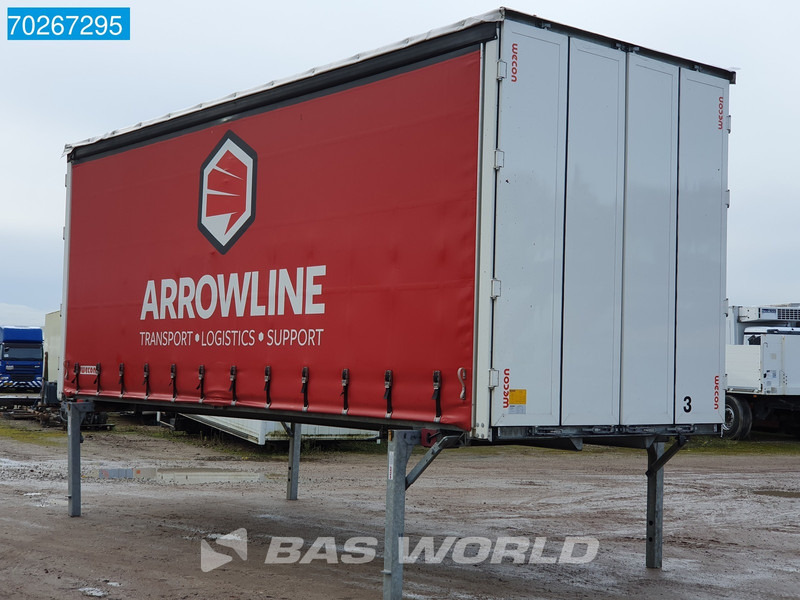 Wecon WPR 715 SG 8X2 Durchladesysteem 20FT / BDF / Wecon - Planenaufbau: das Bild 5 Wecon WPR 715 SG 8X2 Durchladesysteem 20FT / BDF / Wecon - Planenaufbau: das Bild 5