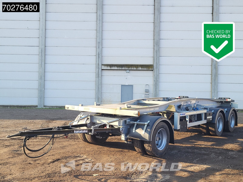 Panav PVC30M UNUSED Abrollanhänger Schlitten-Carrier Drehschemel - Abrollanhänger/ Absetzanhänger: das Bild 1 Panav PVC30M UNUSED Abrollanhänger Schlitten-Carrier Drehschemel - Abrollanhänger/ Absetzanhänger: das Bild 1