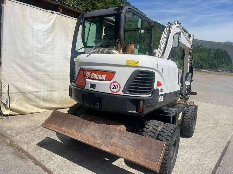 Bobcat E55W - Mobilbagger: das Bild 2 Bobcat E55W - Mobilbagger: das Bild 2