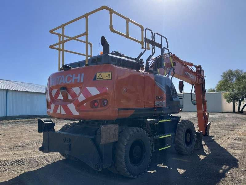 Hitachi ZX180W-7 - Mobilbagger: das Bild 4 Hitachi ZX180W-7 - Mobilbagger: das Bild 4