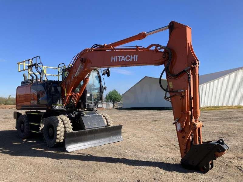 Hitachi ZX180W-7 - Mobilbagger: das Bild 2 Hitachi ZX180W-7 - Mobilbagger: das Bild 2