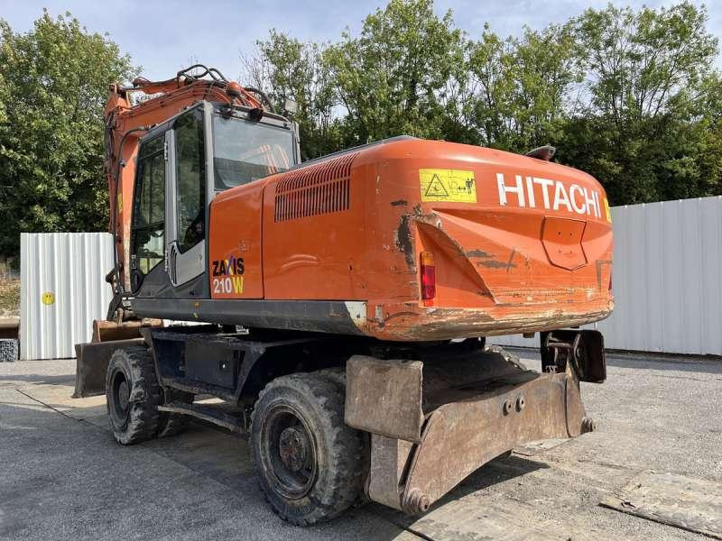 Hitachi ZX210W-3 - Mobilbagger: das Bild 5 Hitachi ZX210W-3 - Mobilbagger: das Bild 5