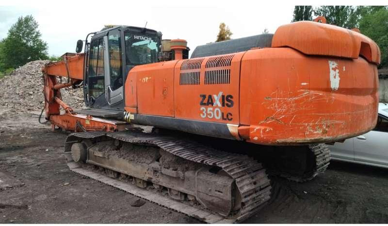 Hitachi ZX350LC-3 - Abrissbagger: das Bild 3 Hitachi ZX350LC-3 - Abrissbagger: das Bild 3