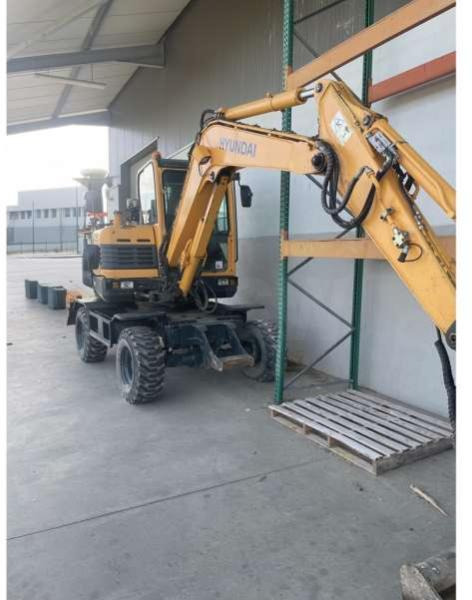 Hyundai R55W-9A - Mobilbagger: das Bild 2 Hyundai R55W-9A - Mobilbagger: das Bild 2