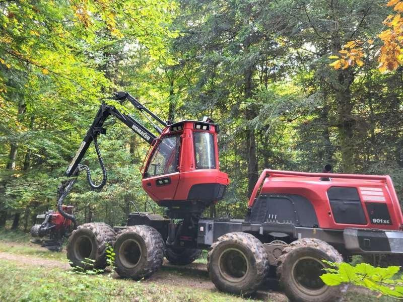 Komatsu 901XC ABATTEUSE - Harvester: das Bild 1 Komatsu 901XC ABATTEUSE - Harvester: das Bild 1