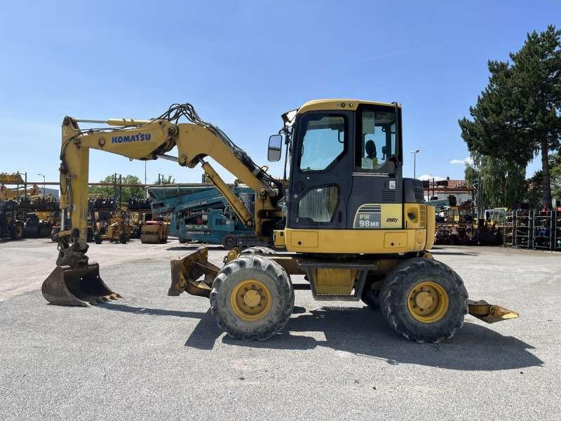 Komatsu PW98MR-6 - Mobilbagger: das Bild 4 Komatsu PW98MR-6 - Mobilbagger: das Bild 4