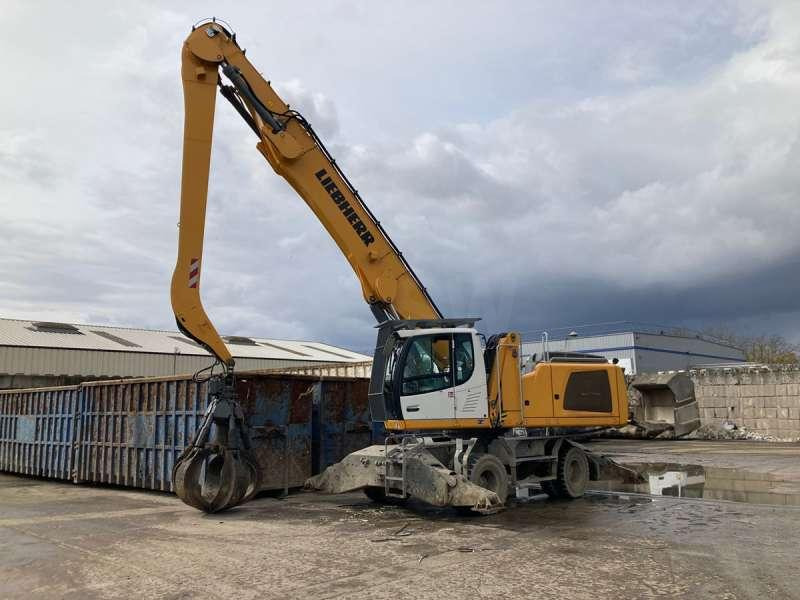 Liebherr LH40M LITRONIC - Umschlagbagger: das Bild 1 Liebherr LH40M LITRONIC - Umschlagbagger: das Bild 1