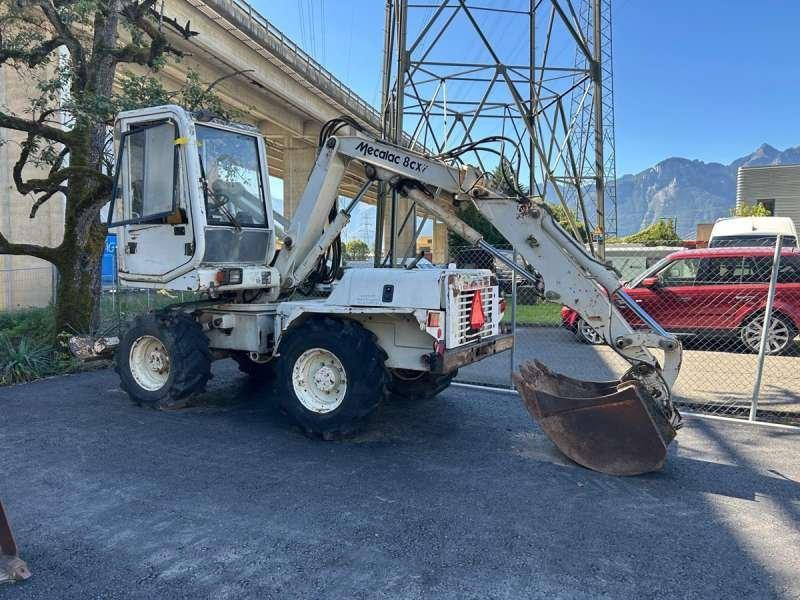 Mecalac 8CXI - Mobilbagger: das Bild 1 Mecalac 8CXI - Mobilbagger: das Bild 1