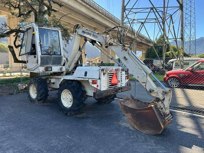 Mecalac 8CXI - Mobilbagger: das Bild 3 Mecalac 8CXI - Mobilbagger: das Bild 3