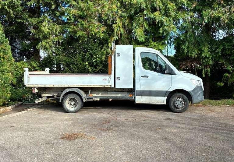 Mercedes Sprinter - Kipper: das Bild 1 Mercedes Sprinter - Kipper: das Bild 1