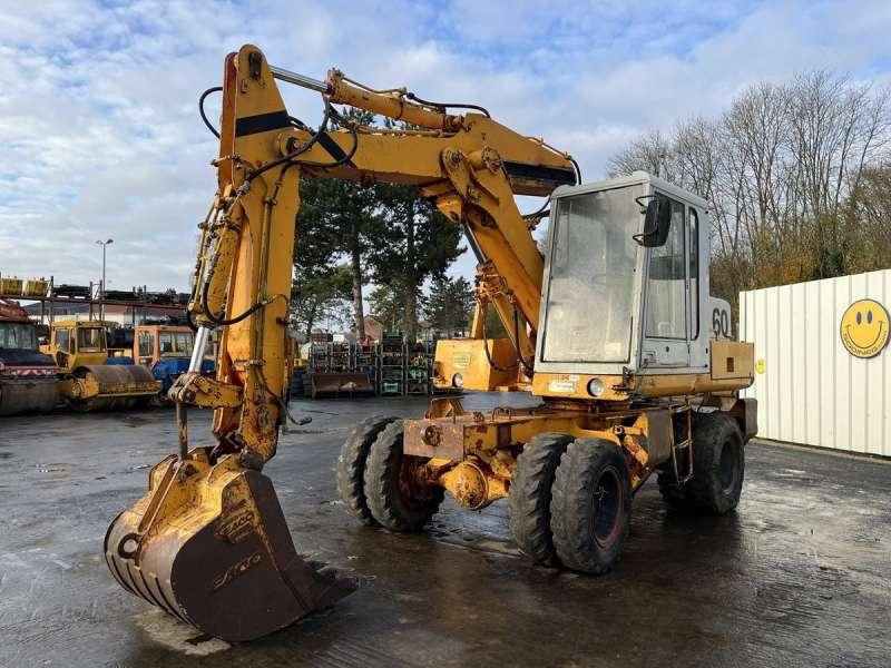 Poclain P60 - Mobilbagger: das Bild 2 Poclain P60 - Mobilbagger: das Bild 2