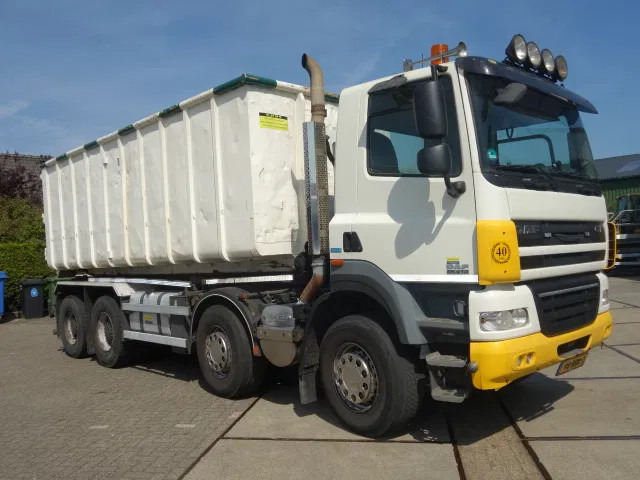 DAF CF 410 8X4 NCH CONTAINER SYSTEEM 32 TON 90 graden silo containers,25 CUB CONTAINER - Seil Abrollkipper: das Bild 2 DAF CF 410 8X4 NCH CONTAINER SYSTEEM 32 TON 90 graden silo containers,25 CUB CONTAINER - Seil Abrollkipper: das Bild 2