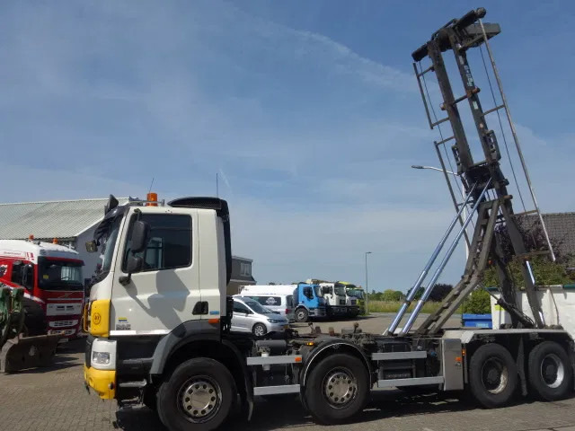 DAF CF 410 8X4 NCH CONTAINER SYSTEEM 32 TON 90 graden silo containers - Seil Abrollkipper: das Bild 1 DAF CF 410 8X4 NCH CONTAINER SYSTEEM 32 TON 90 graden silo containers - Seil Abrollkipper: das Bild 1
