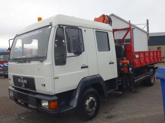MAN 12.224 DC,8,5 TON ATLAS KRAAN,KIPPER,MANUAL POMP - Kipper, Autokran: das Bild 5 MAN 12.224 DC,8,5 TON ATLAS KRAAN,KIPPER,MANUAL POMP - Kipper, Autokran: das Bild 5
