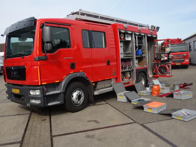 MAN TGM 15-250 FOAM TANK WATERTANK JOHNSTAD PUMP,AIRCO - Feuerwehrfahrzeug: das Bild 1 MAN TGM 15-250 FOAM TANK WATERTANK JOHNSTAD PUMP,AIRCO - Feuerwehrfahrzeug: das Bild 1