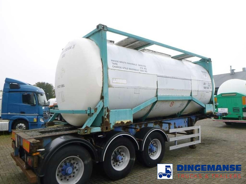 BSLT Chemical tank container inox L4BH / 20 ft / 30 m3 / IMO 1 - Lagertank: das Bild 4 BSLT Chemical tank container inox L4BH / 20 ft / 30 m3 / IMO 1 - Lagertank: das Bild 4