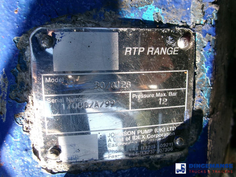 Tankauflieger Clayton Chemical tank inox 33 m3 / 1 comp + pump: das Bild 17