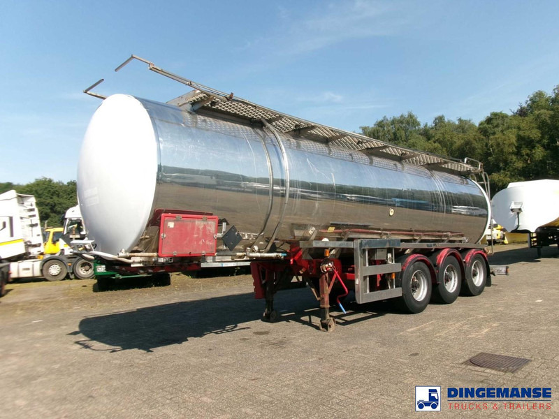 Crane Fruehauf Chemical ACID tank inox 30 m3 / 1 comp - Tankauflieger: das Bild 1 Crane Fruehauf Chemical ACID tank inox 30 m3 / 1 comp - Tankauflieger: das Bild 1