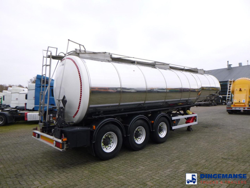 Crane Fruehauf Chemical tank inox 32.8 m3 / 1 comp - Tankauflieger: das Bild 4 Crane Fruehauf Chemical tank inox 32.8 m3 / 1 comp - Tankauflieger: das Bild 4