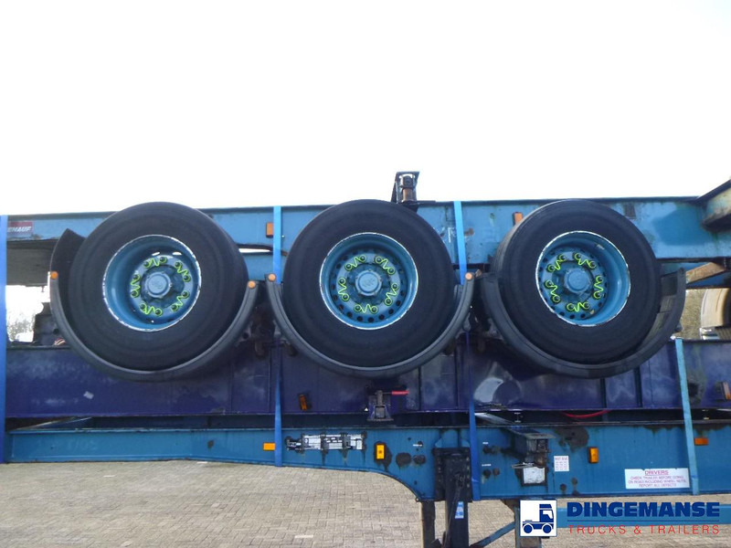 Crane Fruehauf Stack - 3 x container trailer 20-20-30-40 ft - Container/ Wechselfahrgestell Auflieger: das Bild 5 Crane Fruehauf Stack - 3 x container trailer 20-20-30-40 ft - Container/ Wechselfahrgestell Auflieger: das Bild 5