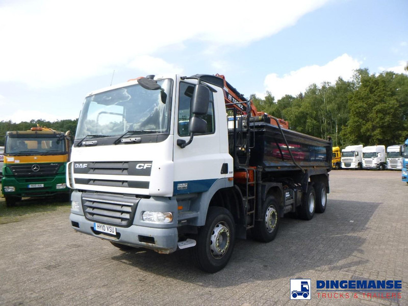 DAF CF 85.360 8X4 RHD tipper + Terex 118.2 VGL-A15 - Autokran: das Bild 5 DAF CF 85.360 8X4 RHD tipper + Terex 118.2 VGL-A15 - Autokran: das Bild 5