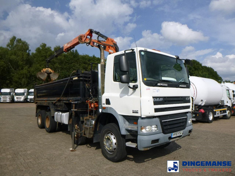 DAF CF 85.360 8X4 RHD tipper + Terex 118.2 VGL-A15 - Autokran: das Bild 2 DAF CF 85.360 8X4 RHD tipper + Terex 118.2 VGL-A15 - Autokran: das Bild 2