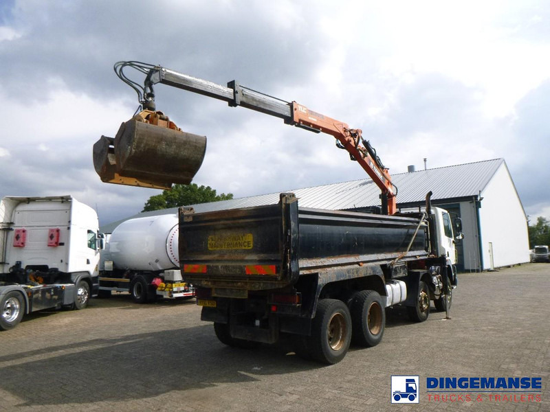 DAF CF 85.360 8X4 RHD tipper + Terex 118.2 VGL-A15 - Autokran: das Bild 4 DAF CF 85.360 8X4 RHD tipper + Terex 118.2 VGL-A15 - Autokran: das Bild 4