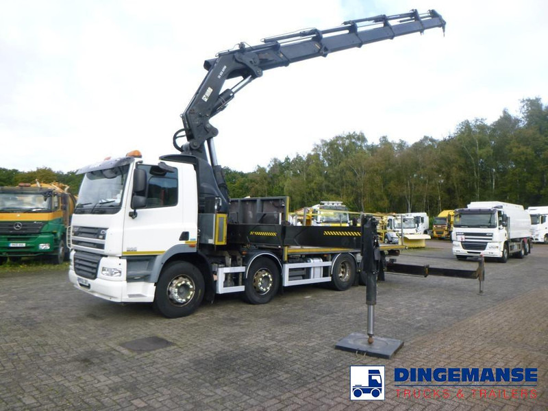 DAF CF 85.410 8X2 RHD + Hiab XS855 EP6 Hipro - Autokran: das Bild 1 DAF CF 85.410 8X2 RHD + Hiab XS855 EP6 Hipro - Autokran: das Bild 1