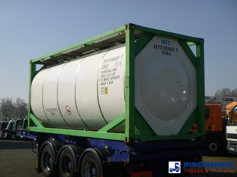 Danteco Food tank container inox 20 ft / 25 m3 / 1 comp - Lagertank: das Bild 3 Danteco Food tank container inox 20 ft / 25 m3 / 1 comp - Lagertank: das Bild 3