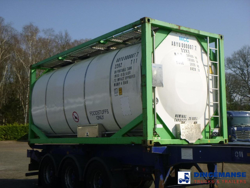 Danteco Food tank container inox 20 ft / 25 m3 / 1 comp - Lagertank: das Bild 2 Danteco Food tank container inox 20 ft / 25 m3 / 1 comp - Lagertank: das Bild 2