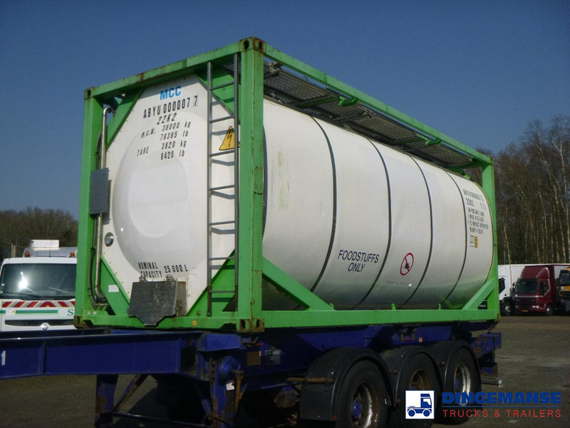 Danteco Food tank container inox 20 ft / 25 m3 / 1 comp - Lagertank: das Bild 1 Danteco Food tank container inox 20 ft / 25 m3 / 1 comp - Lagertank: das Bild 1