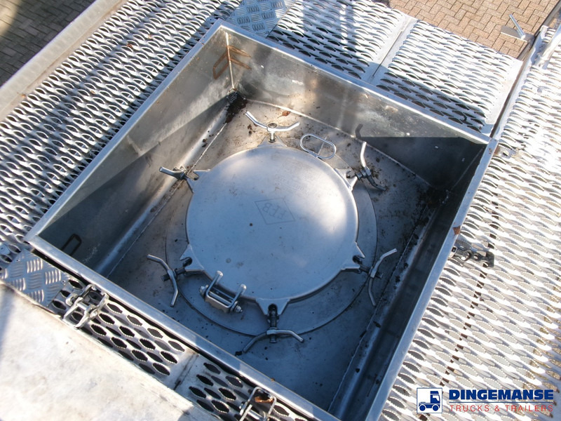 Tankauflieger Feldbinder Chemical tank inox 37.5 m3 / 1 comp: das Bild 19