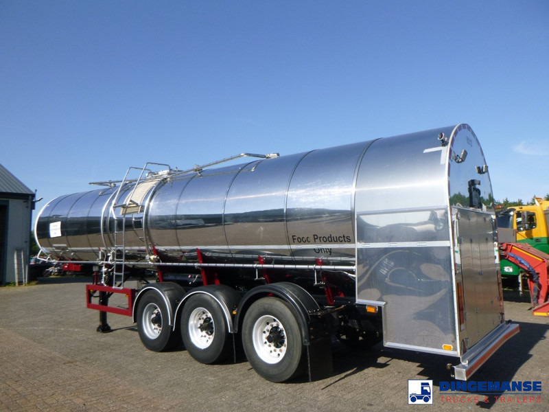 Feldbinder Food tank inox 30 m3 / 1 comp - Tankauflieger: das Bild 3 Feldbinder Food tank inox 30 m3 / 1 comp - Tankauflieger: das Bild 3