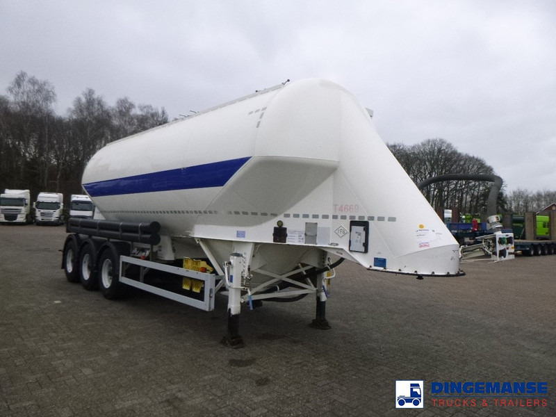 Feldbinder Powder tank alu 36 m3 / 1 comp - Tankauflieger: das Bild 2 Feldbinder Powder tank alu 36 m3 / 1 comp - Tankauflieger: das Bild 2