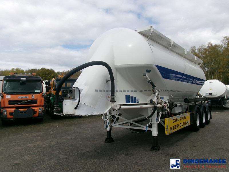 Feldbinder Powder tank alu 36 m3 / 1 comp - Tankauflieger: das Bild 1 Feldbinder Powder tank alu 36 m3 / 1 comp - Tankauflieger: das Bild 1