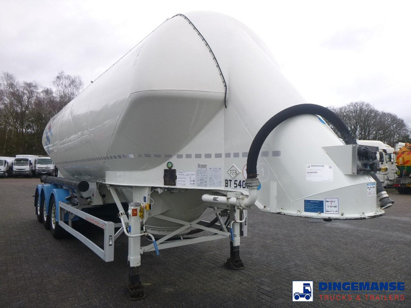 Feldbinder Powder tank alu 36 m3 / 1 comp - Tankauflieger: das Bild 2 Feldbinder Powder tank alu 36 m3 / 1 comp - Tankauflieger: das Bild 2