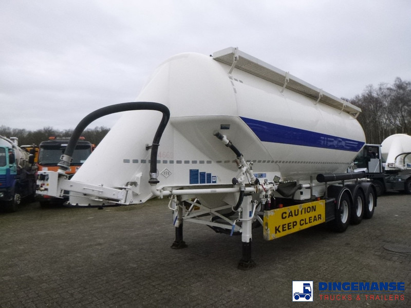 Feldbinder Powder tank alu 36 m3 / 1 comp - Tankauflieger: das Bild 1 Feldbinder Powder tank alu 36 m3 / 1 comp - Tankauflieger: das Bild 1