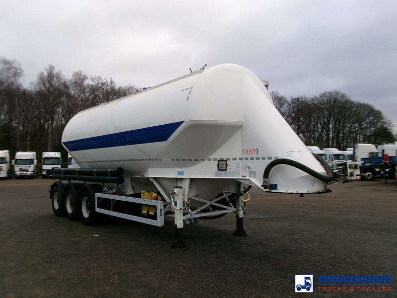 Feldbinder Powder tank alu 36 m3 / 1 comp - Tankauflieger: das Bild 2 Feldbinder Powder tank alu 36 m3 / 1 comp - Tankauflieger: das Bild 2