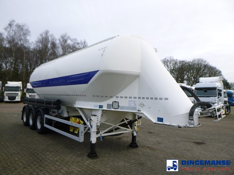 Feldbinder Powder tank alu 36 m3 / 1 comp - Tankauflieger: das Bild 2 Feldbinder Powder tank alu 36 m3 / 1 comp - Tankauflieger: das Bild 2