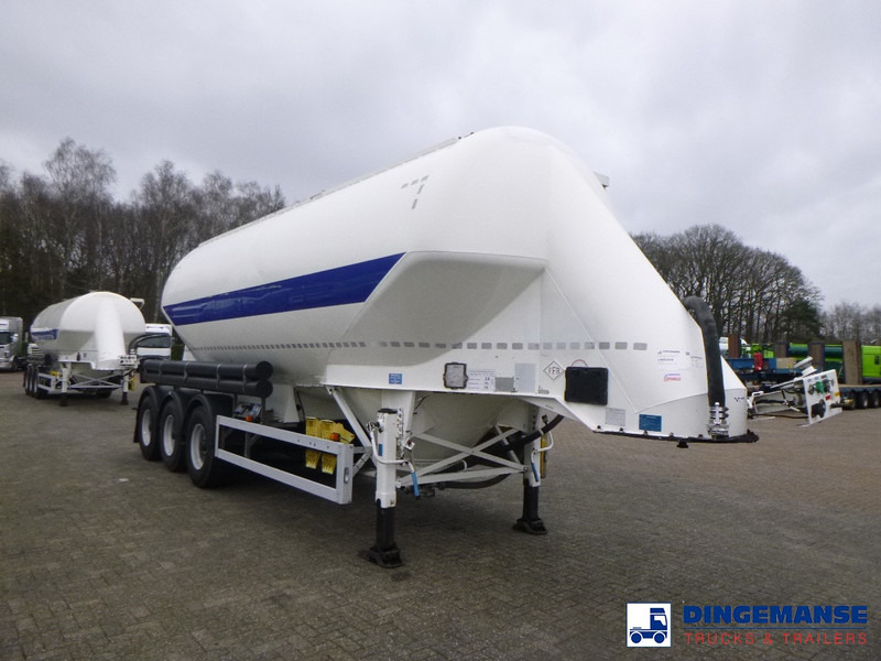 Feldbinder Powder tank alu 36 m3 / 1 comp - Tankauflieger: das Bild 2 Feldbinder Powder tank alu 36 m3 / 1 comp - Tankauflieger: das Bild 2
