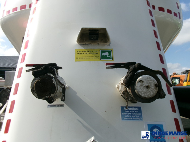 Tankauflieger Feldbinder Powder tank alu 36 m3 / 1 comp: das Bild 16