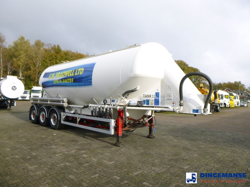 Feldbinder Powder tank alu 40 m3 / 1 comp - Tankauflieger: das Bild 2 Feldbinder Powder tank alu 40 m3 / 1 comp - Tankauflieger: das Bild 2