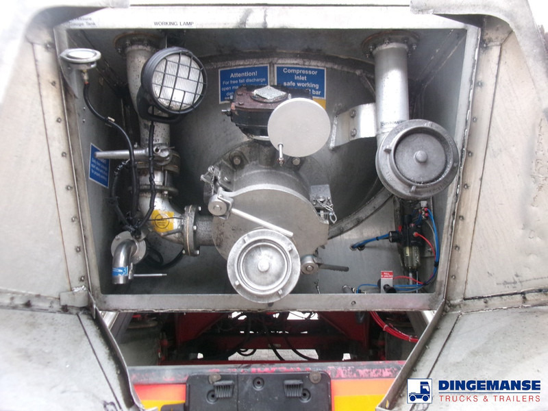 Tankauflieger Feldbinder Powder tank alu 41 m3 (tipping): das Bild 15