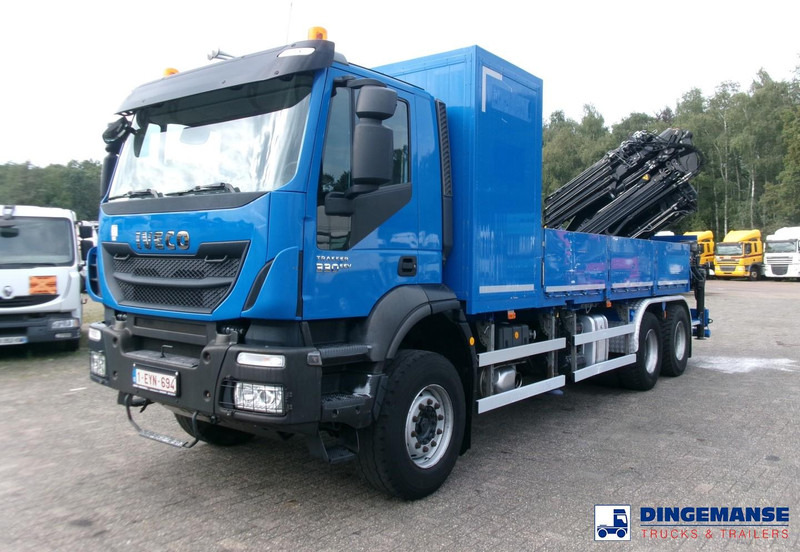 Iveco AD260T33 EEV 6X4 + Hiab 377 E5 Hipro Jib 70 X-4 - Autokran: das Bild 1 Iveco AD260T33 EEV 6X4 + Hiab 377 E5 Hipro Jib 70 X-4 - Autokran: das Bild 1