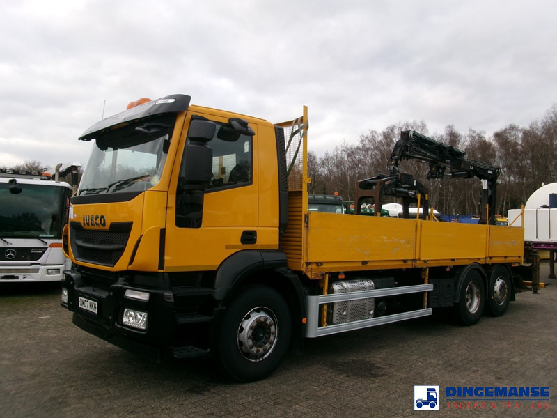 Iveco Stralis 310 6x2 Euro 6 + Atlas 105.2 crane - Autokran: das Bild 1 Iveco Stralis 310 6x2 Euro 6 + Atlas 105.2 crane - Autokran: das Bild 1