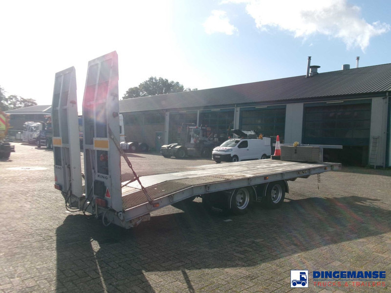 KING 2-axle platform drawbar trailer 14t + ramps - Pritschenanhänger/ Plattformanhänger: das Bild 4 KING 2-axle platform drawbar trailer 14t + ramps - Pritschenanhänger/ Plattformanhänger: das Bild 4